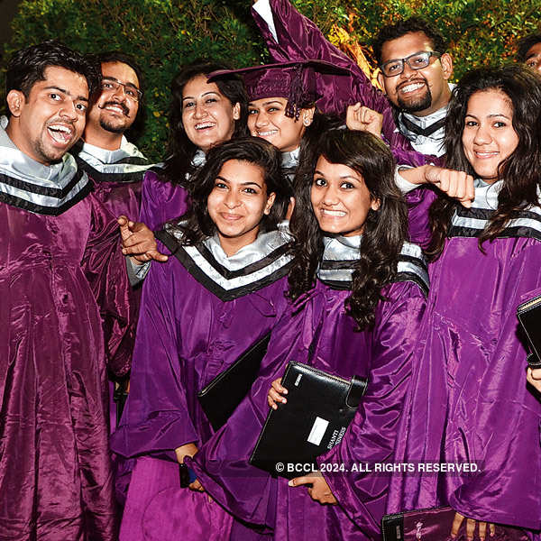 Shanti Business School's convocation ceremony