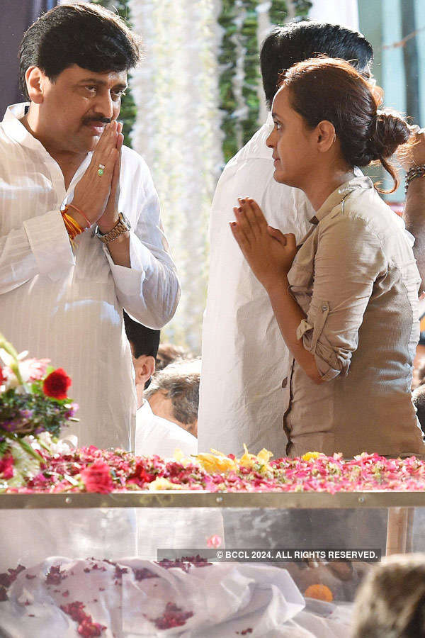 Late Gopinath Munde's funeral procession