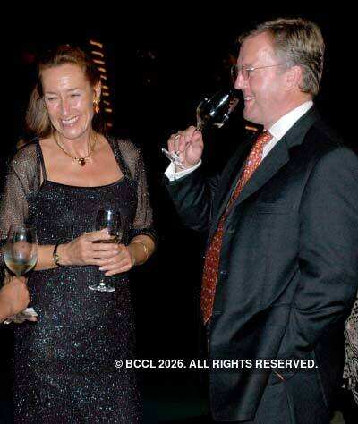 Wine party at Oberoi