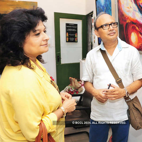 Painting exhibition @ Triveni Kala Sangam