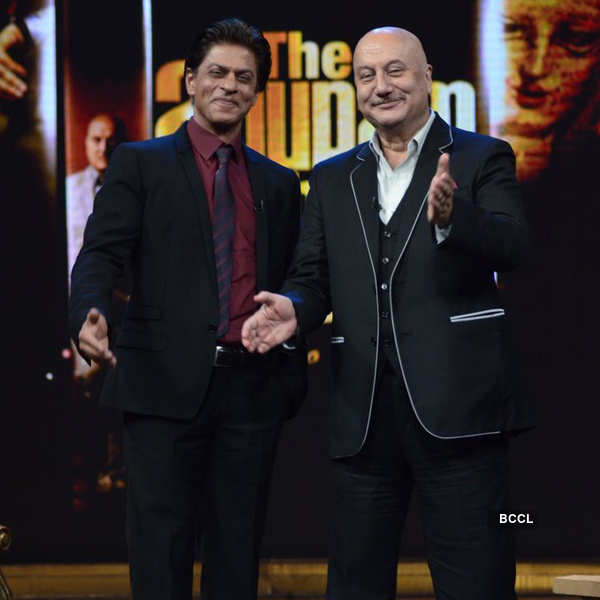 The Anupam Kher Show: On the sets
