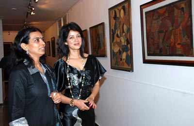 Ruby Jagrut's art show