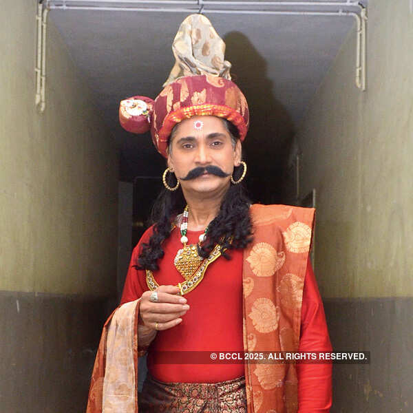 Marathi actors at a play