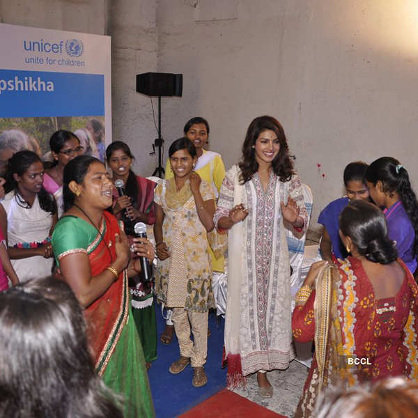 Priyanka Chopra at Unicef meet