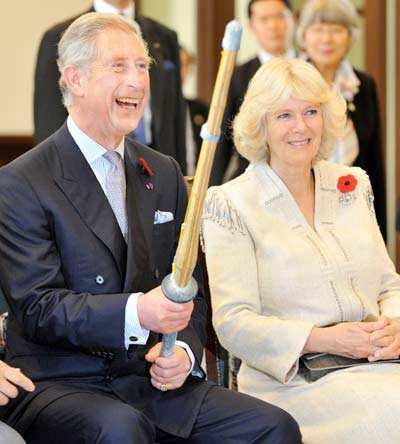 Prince Charles in Japan