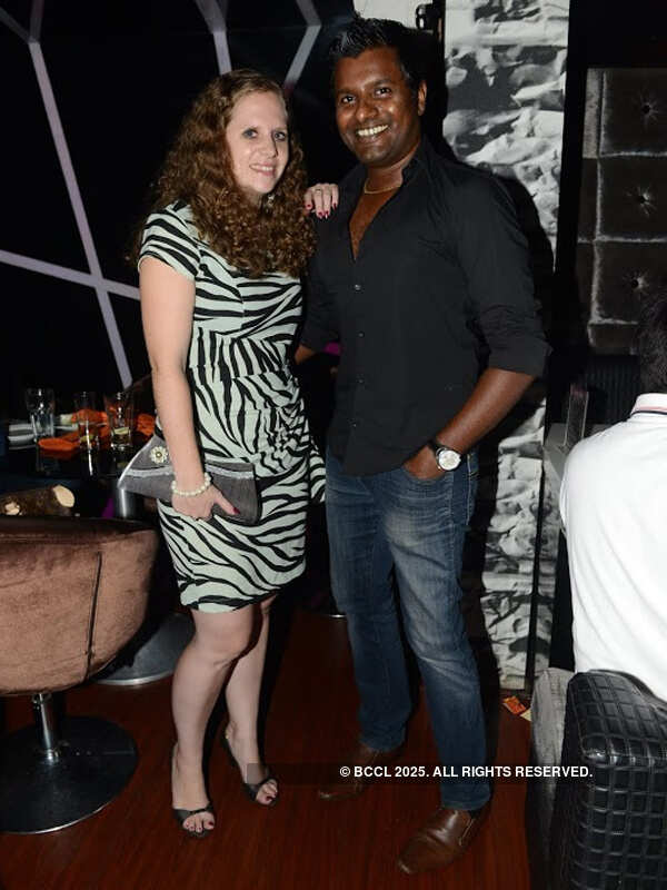 Football fever at Illusions party