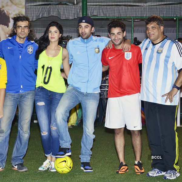 Ranbir & Armaan play football