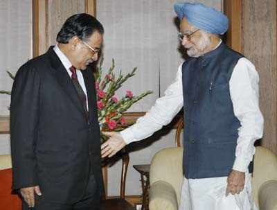 Prachanda meets PM