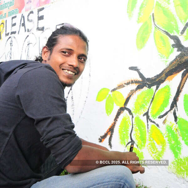 Wall painting for a cause