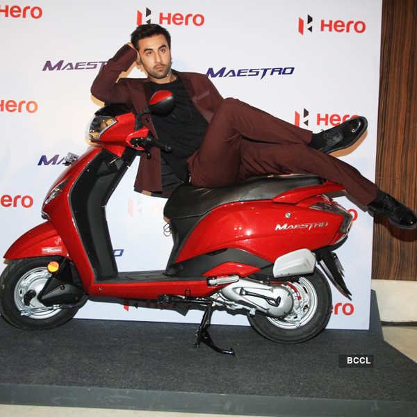 Ranbir endorses Hero bike