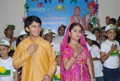 Children's day with Balika Vadhu