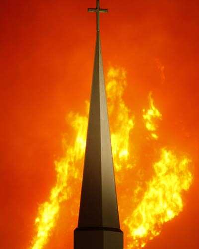 Firestorm in California