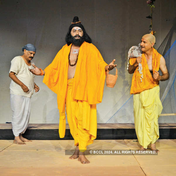 Staging of a mythological play in Bhopal