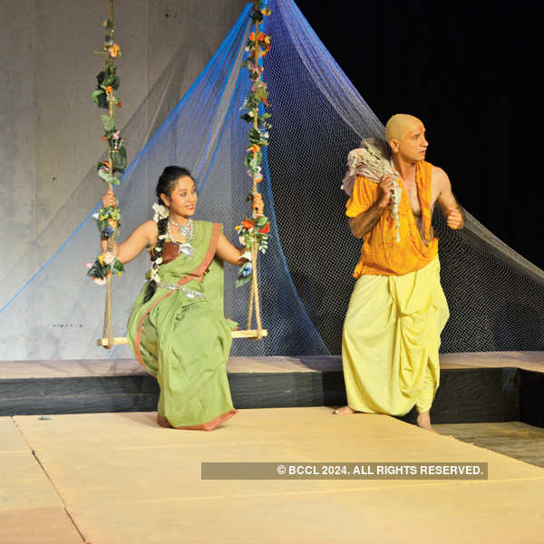 Staging of a mythological play in Bhopal