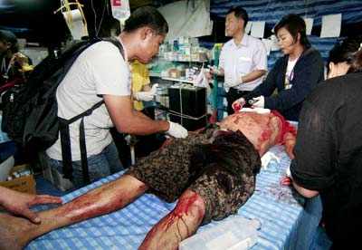 Grenade attack in Bangkok