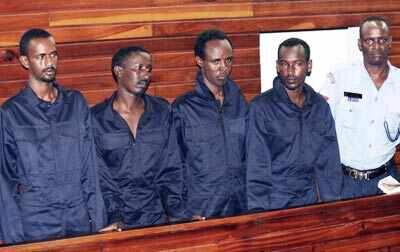 Suspected Somali pirates