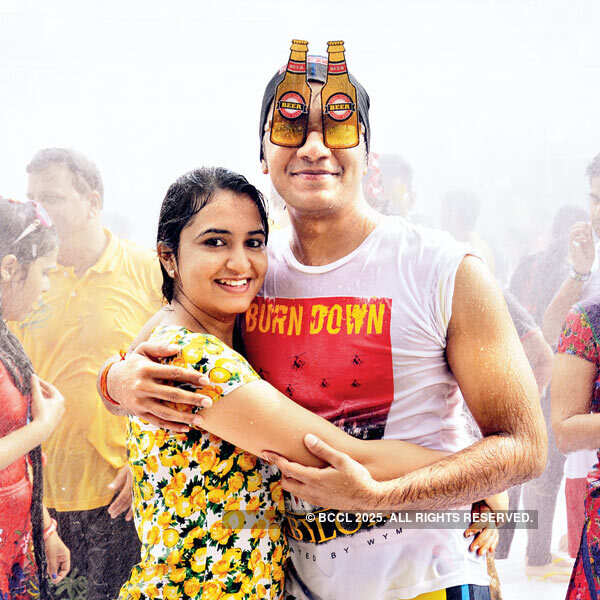 Rain dance party in Indore