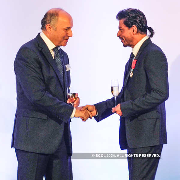 SRK awarded with top French honour!