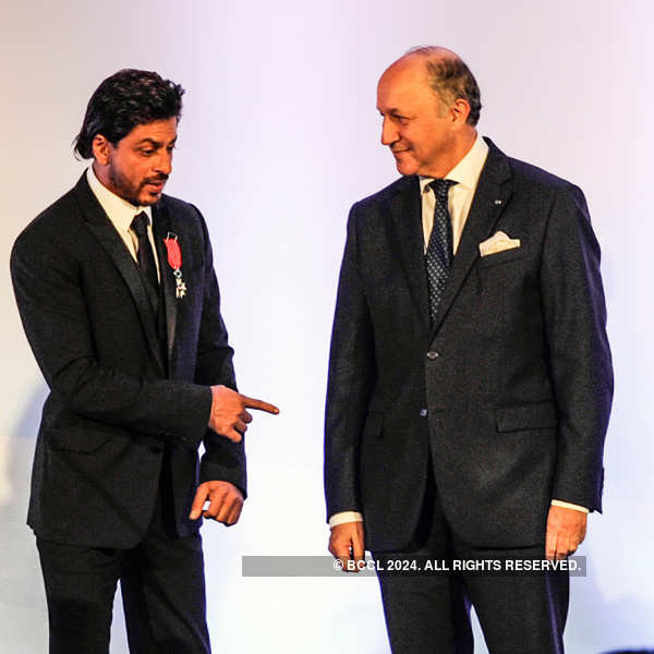 SRK awarded with top French honour!
