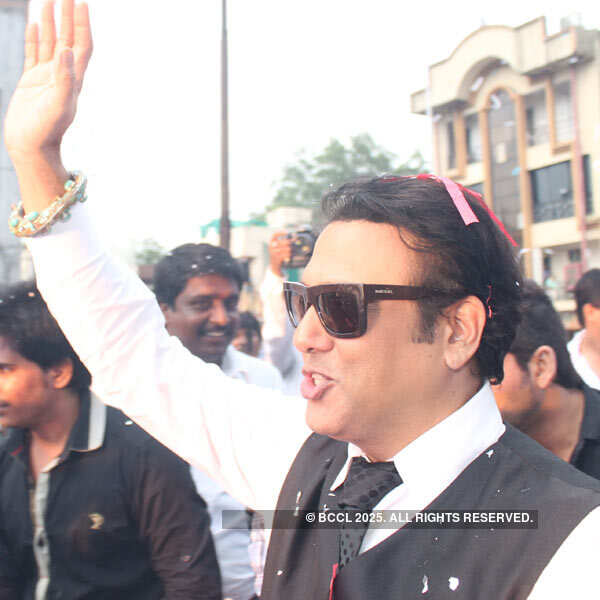 Govinda visits orange city