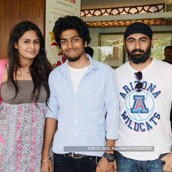 Brunch party at Yellow Chilli