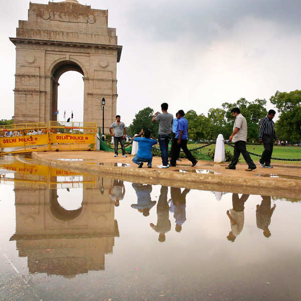 Monsoon in Delhi: In Pics