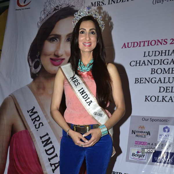Launch of Mrs India Beauty Queen 2014 pageant