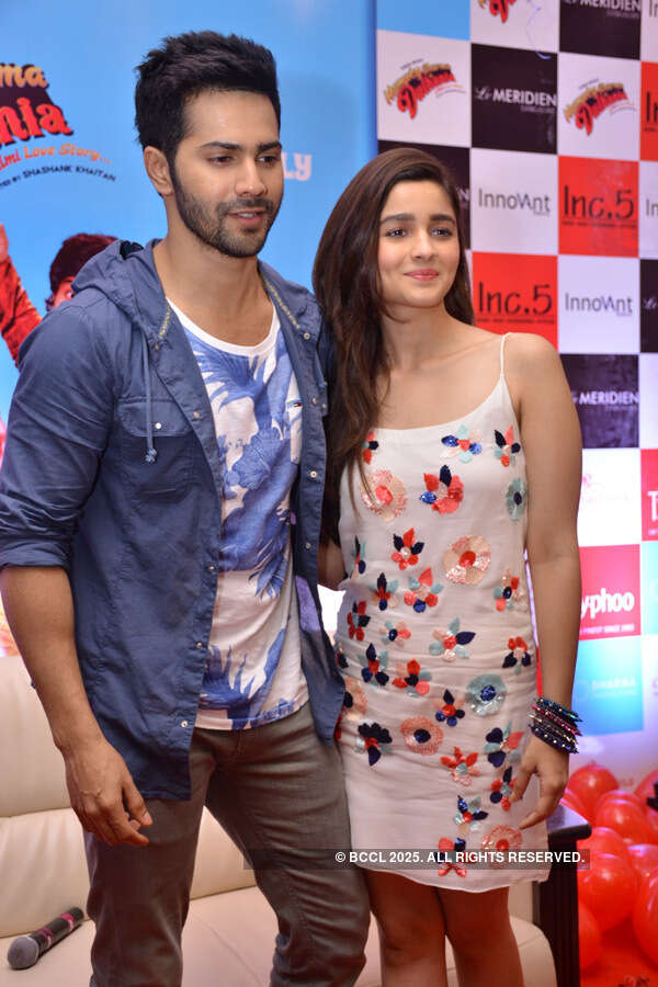 Alia and Varun in Bangalore