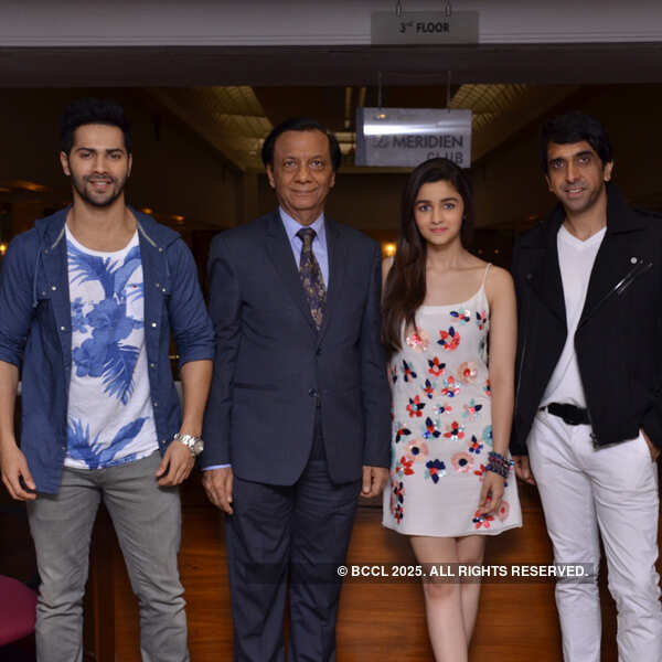 Alia and Varun in Bangalore