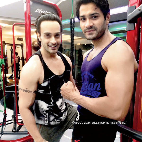 TV actors who are gym buddies