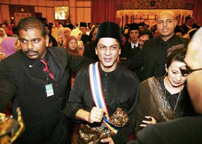 SRK receives 'Datuk' title