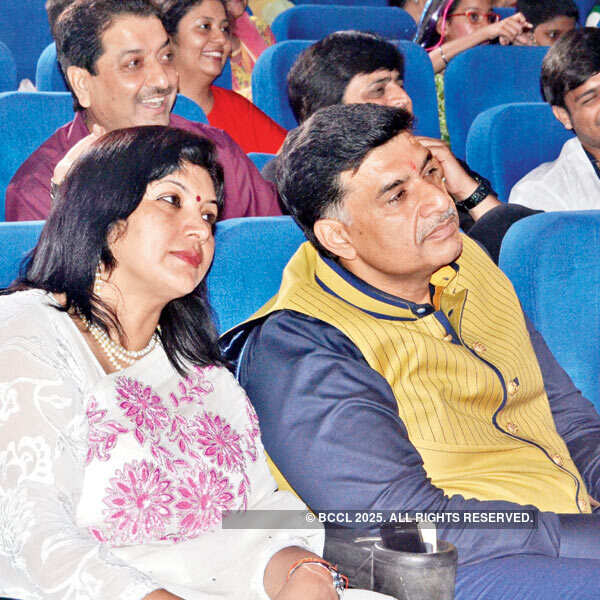 Fashion show held at a social club