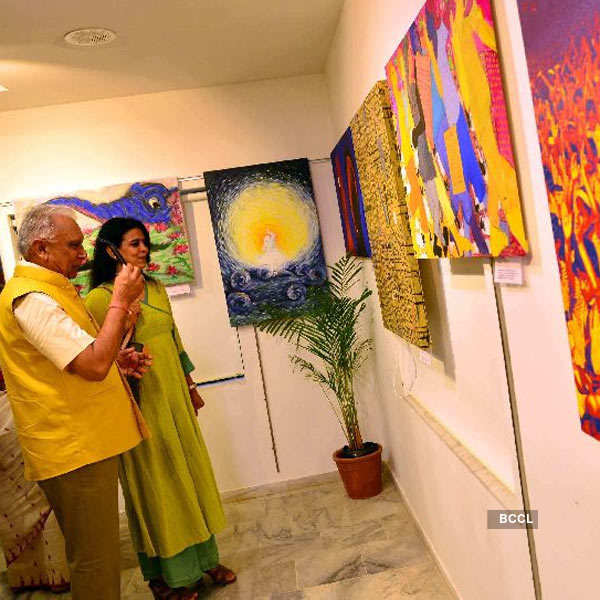 Art show cum auction in Ahmedabad