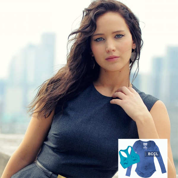 Jennifer Lawrence's sports bra, that she wore in Silver Linings Playbook,  was auctioned at a price of $3,000.