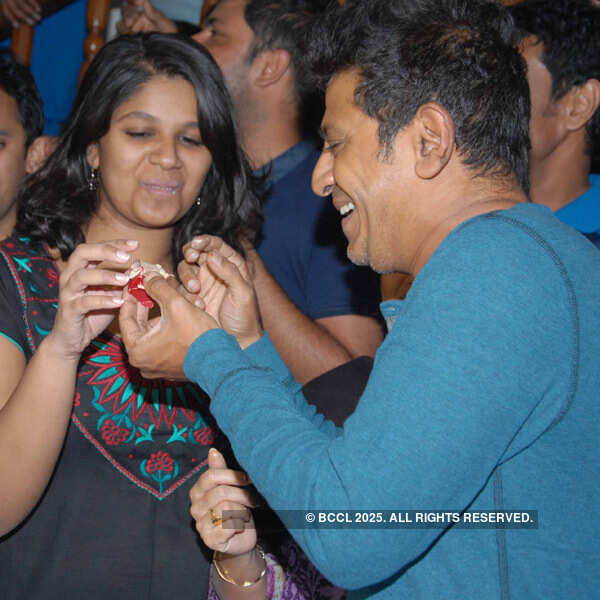 Shivarajkumar's birthday party