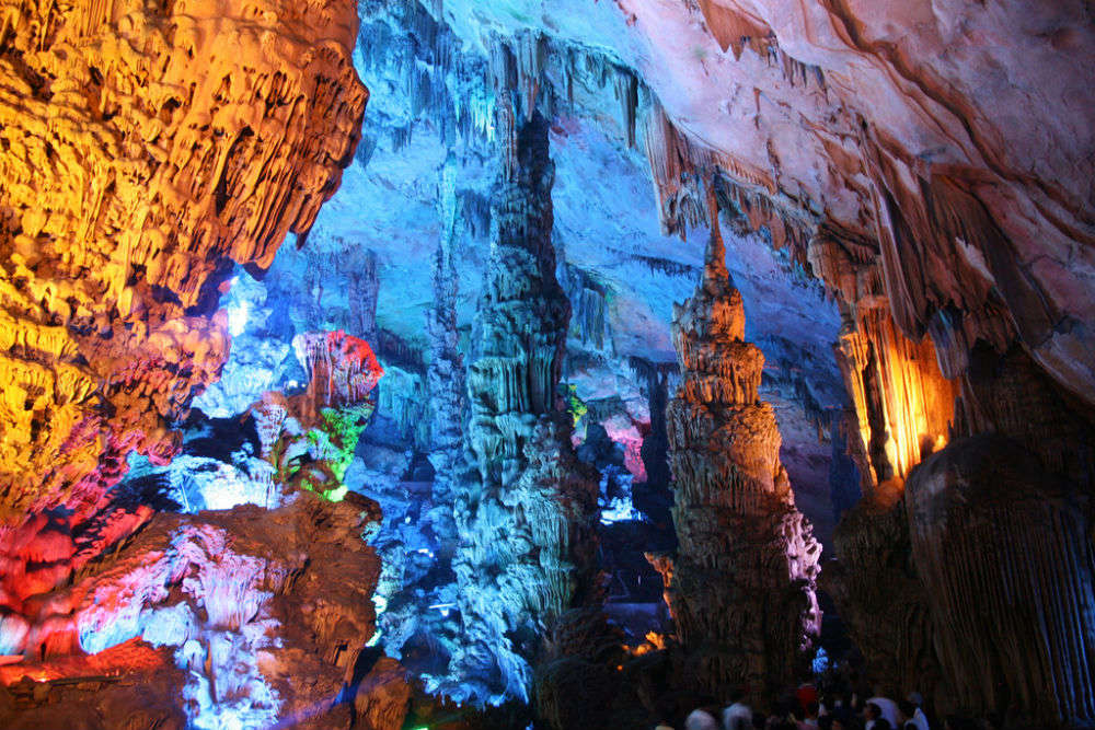 Reed Flute Cave of Guilin, China, Happytrips.com | Times of India Travel