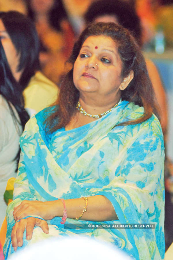 Shobhaa De in a talk show