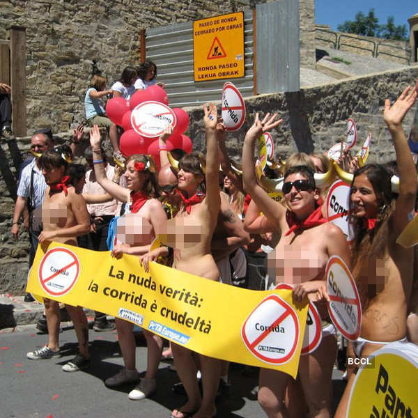 Naked festivals & events around world