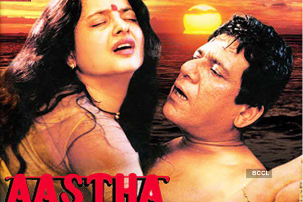 Aastha Sex Video - Aastha was a movie which was well ahead of its time. The movie starred  Rekha who played the role of a married woman-turned-prostitute. The movie  had a lot of explicit love scenes.