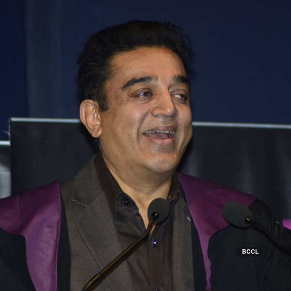 Kamal Hassan at Whistling Woods convocation