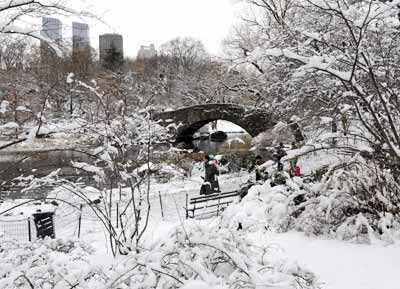 Snowstorm in NY