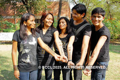 KSBM student's protest