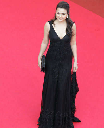 Preity at Cannes