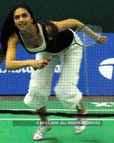 Deepika's sporty side