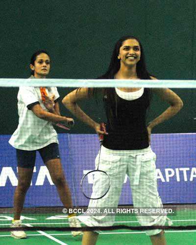 Deepika's sporty side