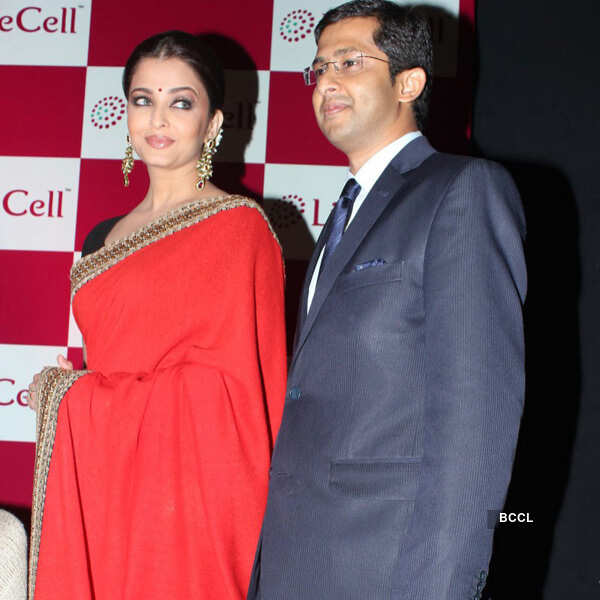 Aishwarya Rai at Lifecells launch