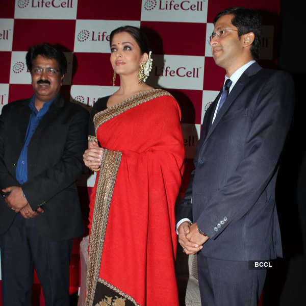 Aishwarya Rai at Lifecells launch