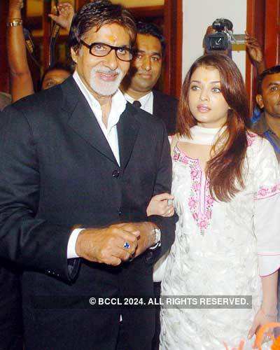 Amitabh with Aishwarya