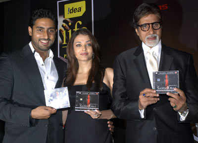 Amitabh with Aishwarya