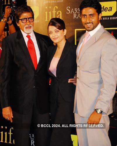 Amitabh with Aishwarya